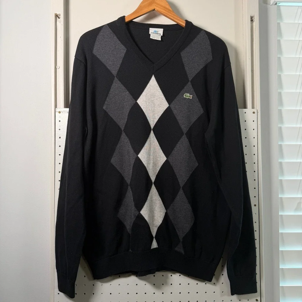 Lacoste neck sweater